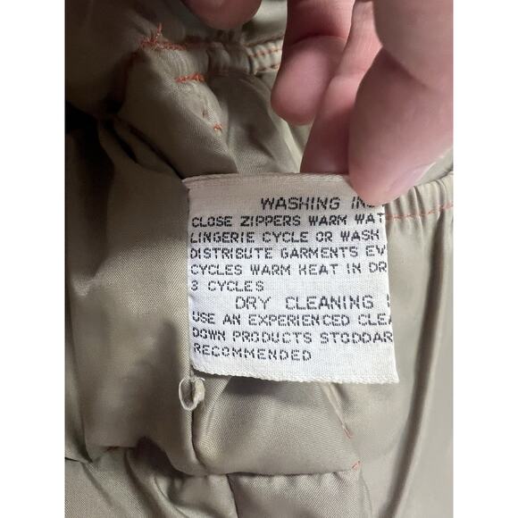 Vintage Ski Daddle Mens Puffer Vest Duck Down Size M Zip Front Alpine Gorpcore - Picture 12 of 14